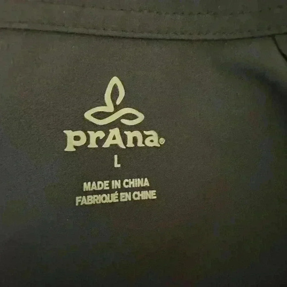 PrAna Silvana Black Unlined Stretch Boardshorts size large - Picture 4 of 5